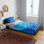 Saint Vincent and the Grenadines Dolphin Bedding Set with Ocean Wave and Tropical Island Design - Wonder Print Shop