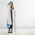 Saint Vincent and the Grenadines Dolphin Hooded Blanket with Ocean Wave and Tropical Island Design - Wonder Print Shop