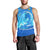 Saint Vincent and the Grenadines Dolphin Men Tank Top with Ocean Wave and Tropical Island Design - Wonder Print Shop