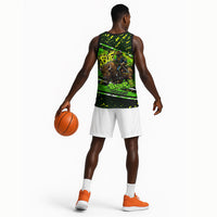 Buffalo Soldiers 10th Cavalry Regiment Basketball Jersey Graffiti Urban Streetwear Style Graphic Art