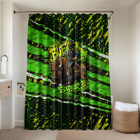 Buffalo Soldiers 10th Cavalry Regiment Bathroom Set Graffiti Urban Streetwear Style Graphic Art