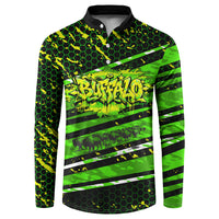 Buffalo Soldiers 10th Cavalry Regiment Button Sweatshirt Graffiti Urban Streetwear Style Graphic Art