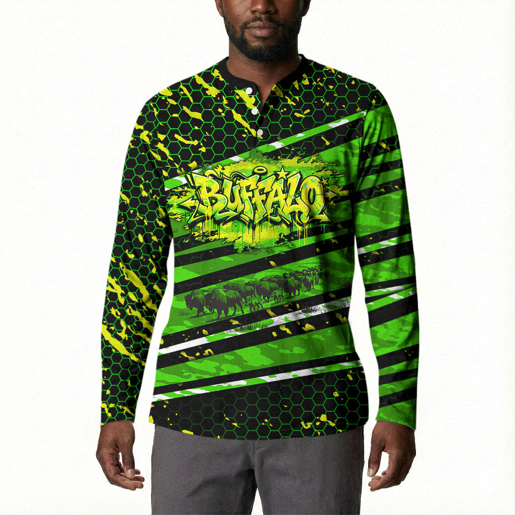 Buffalo Soldiers 10th Cavalry Regiment Button Sweatshirt Graffiti Urban Streetwear Style Graphic Art