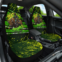 Buffalo Soldiers 10th Cavalry Regiment Car Seat Cover Graffiti Urban Streetwear Style Graphic Art