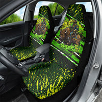 Buffalo Soldiers 10th Cavalry Regiment Car Seat Cover Graffiti Urban Streetwear Style Graphic Art