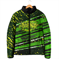 Buffalo Soldiers 10th Cavalry Regiment Padded Jacket Graffiti Urban Streetwear Style Graphic Art
