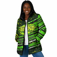 Buffalo Soldiers 10th Cavalry Regiment Padded Jacket Graffiti Urban Streetwear Style Graphic Art