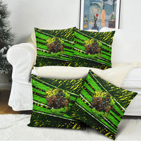 Buffalo Soldiers 10th Cavalry Regiment Pillow Cover Graffiti Urban Streetwear Style Graphic Art