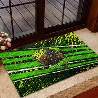 Buffalo Soldiers 10th Cavalry Regiment Rubber Doormat Graffiti Urban Streetwear Style Graphic Art