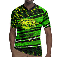 Buffalo Soldiers 10th Cavalry Regiment Rugby Jersey Graffiti Urban Streetwear Style Graphic Art