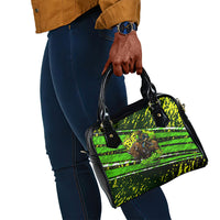 Buffalo Soldiers 10th Cavalry Regiment Shoulder Handbag Graffiti Urban Streetwear Style Graphic Art