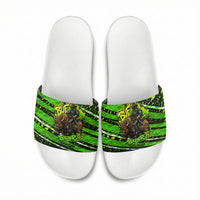 Buffalo Soldiers 10th Cavalry Regiment Slide Sandals Graffiti Urban Streetwear Style Graphic Art