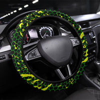 Buffalo Soldiers 10th Cavalry Regiment Steering Wheel Cover Graffiti Urban Streetwear Style Graphic Art