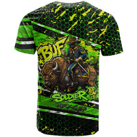 Buffalo Soldiers 10th Cavalry Regiment T shirt Graffiti Urban Streetwear Style Graphic Art
