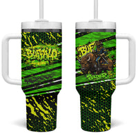 Buffalo Soldiers 10th Cavalry Regiment Tumbler With Handle Graffiti Urban Streetwear Style Graphic Art