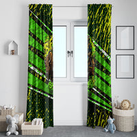 Buffalo Soldiers 10th Cavalry Regiment Window Curtain Graffiti Urban Streetwear Style Graphic Art