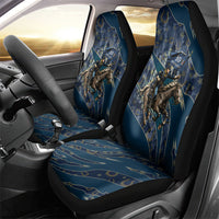 Buffalo Soldiers 10th Cavalry Regiment Ride Or Die Car Seat Cover Patriotic Military Heritage Distressed City Skyline Graphic Art