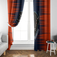 Buffalo Soldiers Fierce And Fearless Cavalry Window Curtain Half Face Soldier And Bison Halftone Graphic Art