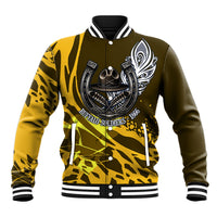 Buffalo Soldiers 9th And 10th Cavalry Regiments Baseball Jacket Wild And Untamed Vintage Western Horseshoe Graphic Art