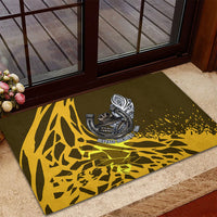 Buffalo Soldiers 9th And 10th Cavalry Regiments Rubber Doormat Wild And Untamed Vintage Western Horseshoe Graphic Art