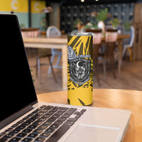 Buffalo Soldiers 9th And 10th Cavalry Regiments Skinny Tumbler Wild And Untamed Vintage Western Horseshoe Graphic Art