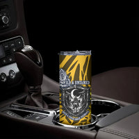 Buffalo Soldiers 9th And 10th Cavalry Regiments Skinny Tumbler Wild And Untamed Vintage Western Horseshoe Graphic Art