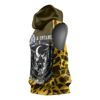 Buffalo Soldiers 9th And 10th Cavalry Regiments Sleeveless Hoodie Wild And Untamed Vintage Western Horseshoe Graphic Art