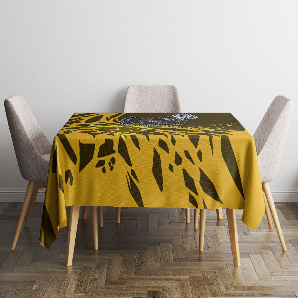 Buffalo Soldiers 9th And 10th Cavalry Regiments Tablecloth Wild And Untamed Vintage Western Horseshoe Graphic Art