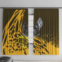 Buffalo Soldiers 9th And 10th Cavalry Regiments Window Curtain Wild And Untamed Vintage Western Horseshoe Graphic Art