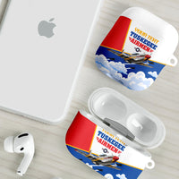 Personalized Tuskegee Airmen AirPods Case Expect To Win P-51 Mustang Patriotic Aviation Art