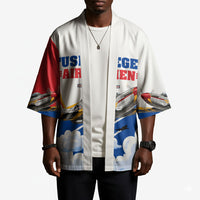 Personalized Tuskegee Airmen Kimono Expect To Win P-51 Mustang Patriotic Aviation Art