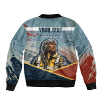 Personalized Tuskegee Airmen Bomber Jacket Believe In Yourself Vintage WWII Military Aviation Art