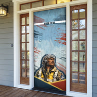Personalized Tuskegee Airmen Door Cover Believe In Yourself Vintage WWII Military Aviation Art