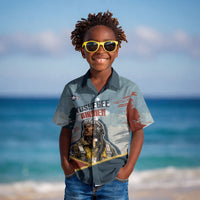 Personalized Tuskegee Airmen Kid Hawaiian Shirt Believe In Yourself Vintage WWII Military Aviation Art