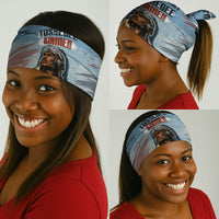 Personalized Tuskegee Airmen Neck Gaiter Believe In Yourself Vintage WWII Military Aviation Art