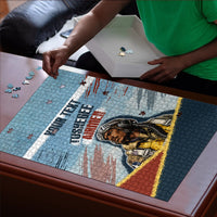 Personalized Tuskegee Airmen Puzzle Believe In Yourself Vintage WWII Military Aviation Art