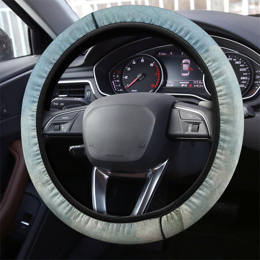 Tuskegee Airmen Steering Wheel Cover Believe In Yourself Vintage WWII Military Aviation Art