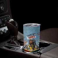 Personalized Tuskegee Airmen Tumbler Cup Believe In Yourself Vintage WWII Military Aviation Art