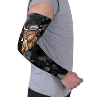 Hot Mess Highland Cow Arm Sleeves Funny Cute Coffee Lover - Im A Spicy Disaster