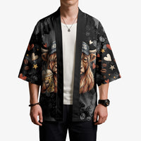 Hot Mess Highland Cow Kimono Funny Cute Coffee Lover - Im A Spicy Disaster