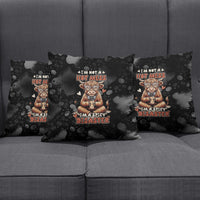 Hot Mess Highland Cow Pillow Cover Funny Cute Coffee Lover - Im A Spicy Disaster