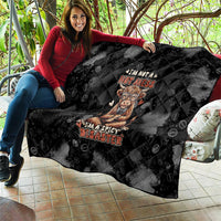 Hot Mess Highland Cow Quilt Funny Cute Coffee Lover - Im A Spicy Disaster