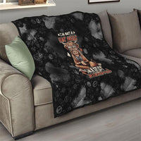 Hot Mess Highland Cow Quilt Funny Cute Coffee Lover - Im A Spicy Disaster