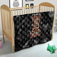 Hot Mess Highland Cow Quilt Funny Cute Coffee Lover - Im A Spicy Disaster