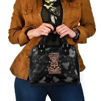 Hot Mess Highland Cow Shoulder Handbag Funny Cute Coffee Lover - Im A Spicy Disaster
