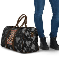 Hot Mess Highland Cow Travel Bag Funny Cute Coffee Lover - Im A Spicy Disaster