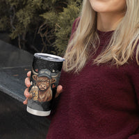 Hot Mess Highland Cow Tumbler Cup Funny Cute Coffee Lover - Im A Spicy Disaster