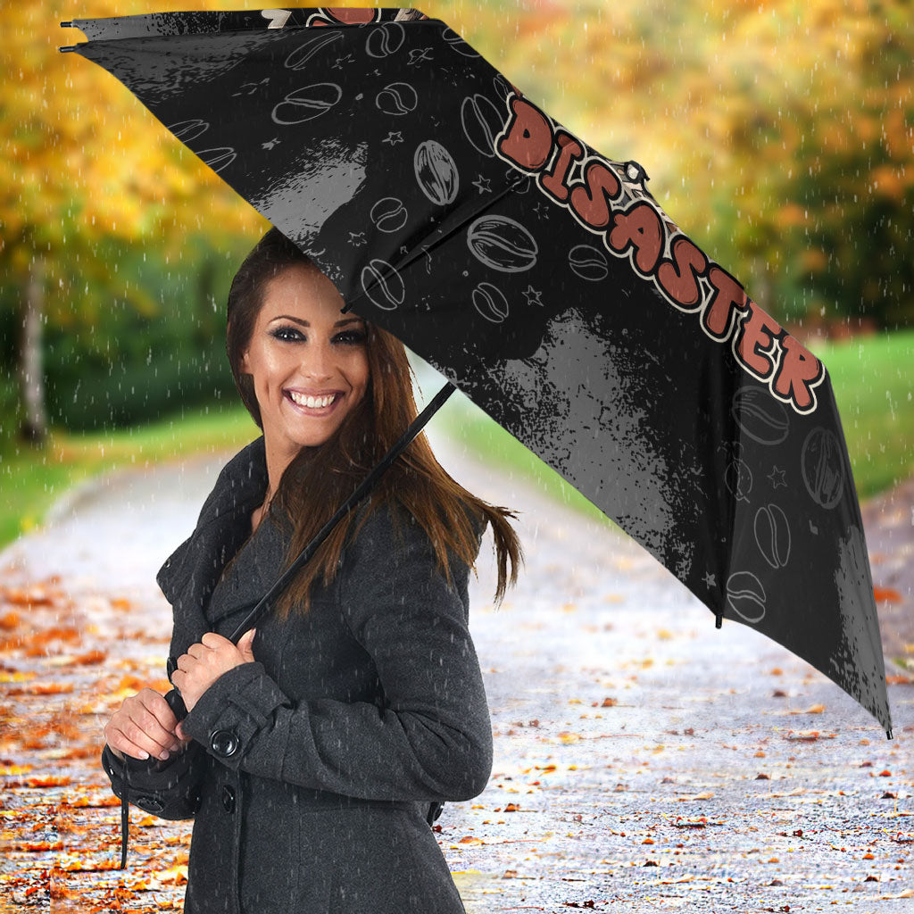 Hot Mess Highland Cow Umbrella Funny Cute Coffee Lover - Im A Spicy Disaster