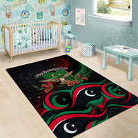 Libya Revolution Day Area Rug Flying Eagle Libyan Coat Of Arms Map - Land Of Resilience And Pride