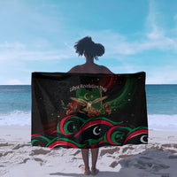 Libya Revolution Day Sarong Flying Eagle Libyan Coat Of Arms Map - Land Of Resilience And Pride